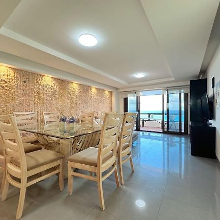 Amazing Beachfront Apartment Cancun Luaran gambar