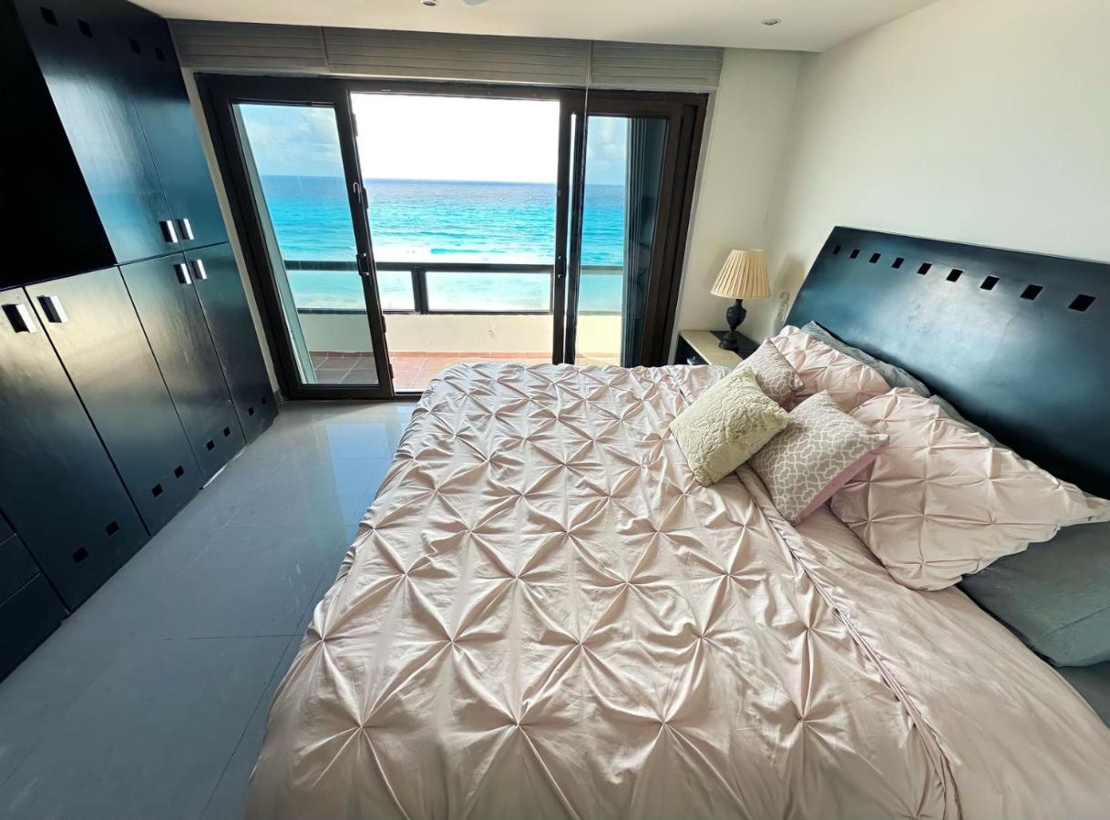 Amazing Beachfront Apartment Cancun Luaran gambar